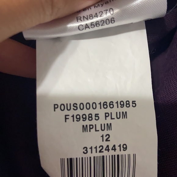 High-Neck Mesh Bridesmaid Dress with Lace Inset - Picture 9 of 11